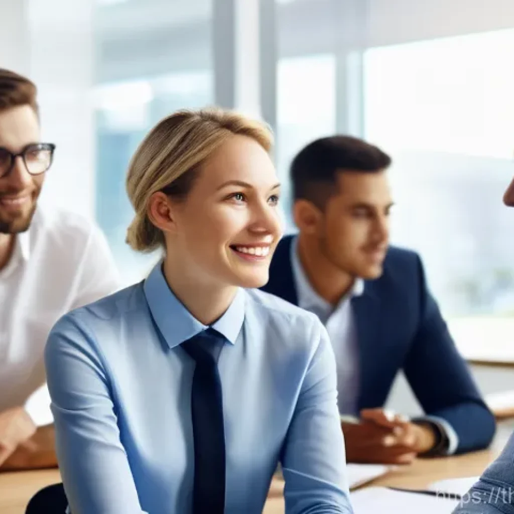 리더십 역량 갭 분석 기법 - **Prompt 1: Unearthing Hidden Strengths within a Team**
    "A vibrant, high-angle shot capturing a ...