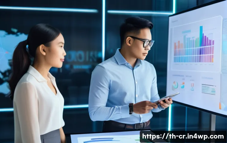 역량 갭 분석의 국제적 비교 - **Prompt:** A diverse group of three to four young professionals, including individuals of Thai ethn...